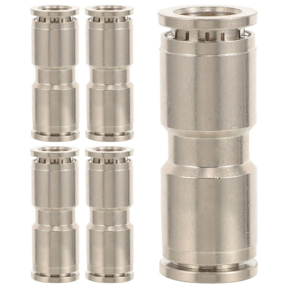 OHOIOLLA 5Pcs Silver Fittings for Air Hose for Air Compressors