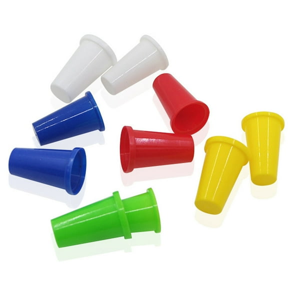 OHOIOLLA 60Pcs Plastic Thimbles for Needlework Aid and Quilting