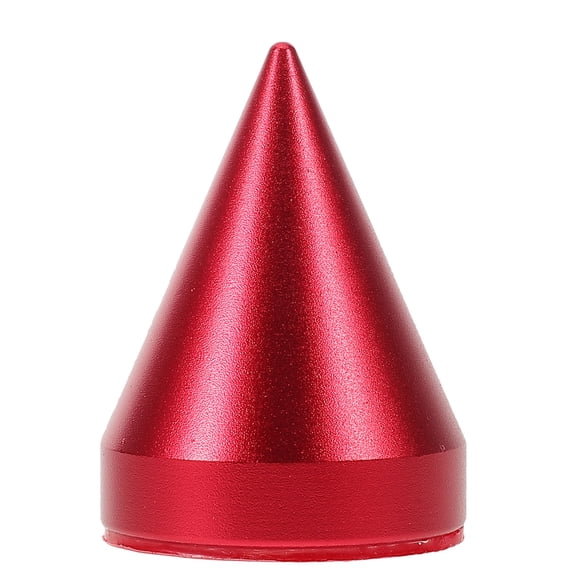 OHOIOLLA Car Tail Cone 1Pack in Red Aluminium Alloy Ideal for Bumper Guards for Cars