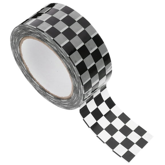 OHOIOLLA Checkerboard BOPP Tape 1 Roll for DIY Projects and Festival present Wrapping