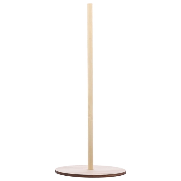 OHOIOLLA Doughnut Display Rack 1Pack Wooden Star Shape Simple Design for Restaurant Event Planners