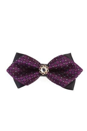 Fashion Handmade Pattern Pre-tied Bow Tie Xq02 Polyester Silk