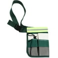 thumbnail image 1 of OHOIOLLA Gardeners Tool Belt 1 Set Green Rectangular Oxford Cloth Waist Belt Pouch for Gardening 11.4x13.2in, 1 of 8