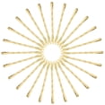 thumbnail image 1 of OHOIOLLA Golden Bobby Pin 60 Pcs for Girls Hair Styling Elegant Temperament Simple Design, 1 of 8