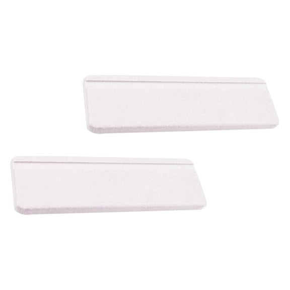 OHOIOLLA Living Room Accessories Water Absorbing Pad Simple Design 2Pcs Absorbent Pads White