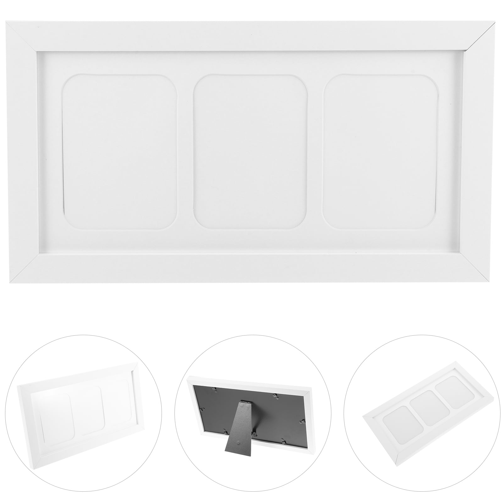 OHOIOLLA Newborn Photo Frame 1Set White Rectangular Keepsake Item Home ...