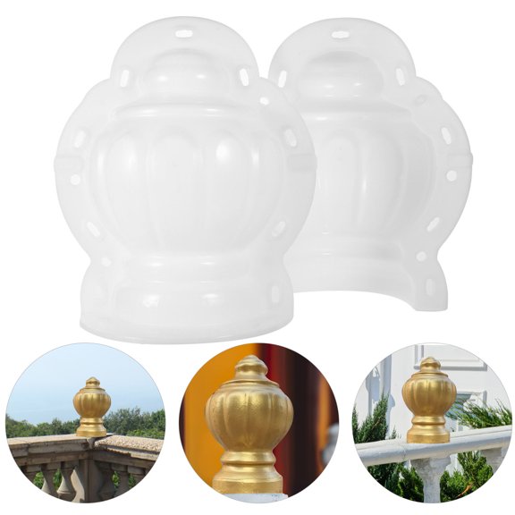 OHOIOLLA Roman Column Mold for Concrete, Plastic Ball Shaped Decoration