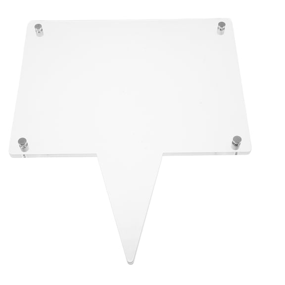 OHOIOLLA Transparent Acrylic Metal Cemetery Waterproof Photo Frame Weatherproof Memorial Solution