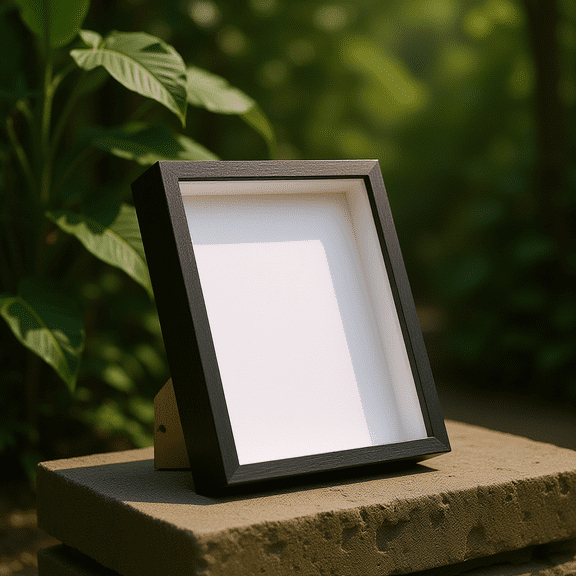 OHOIOLLA Insect Display Frame in Black Wood for Butterfly and Bug Collection Display