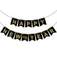OHOME New Years Decorations 2025 Happy New Year New Years Eve Party Supplies Happy New Year