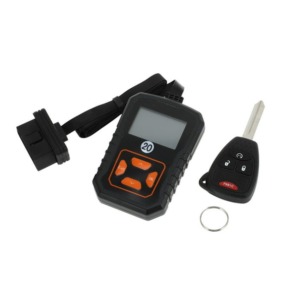 OHT692713AA Keyless Entry Remote Key Fob Kit DIY Tool Replacement Car Key Kit 4 Button for Jeep Wrangler 2007-2018 for Jeep Compass 2007-2017