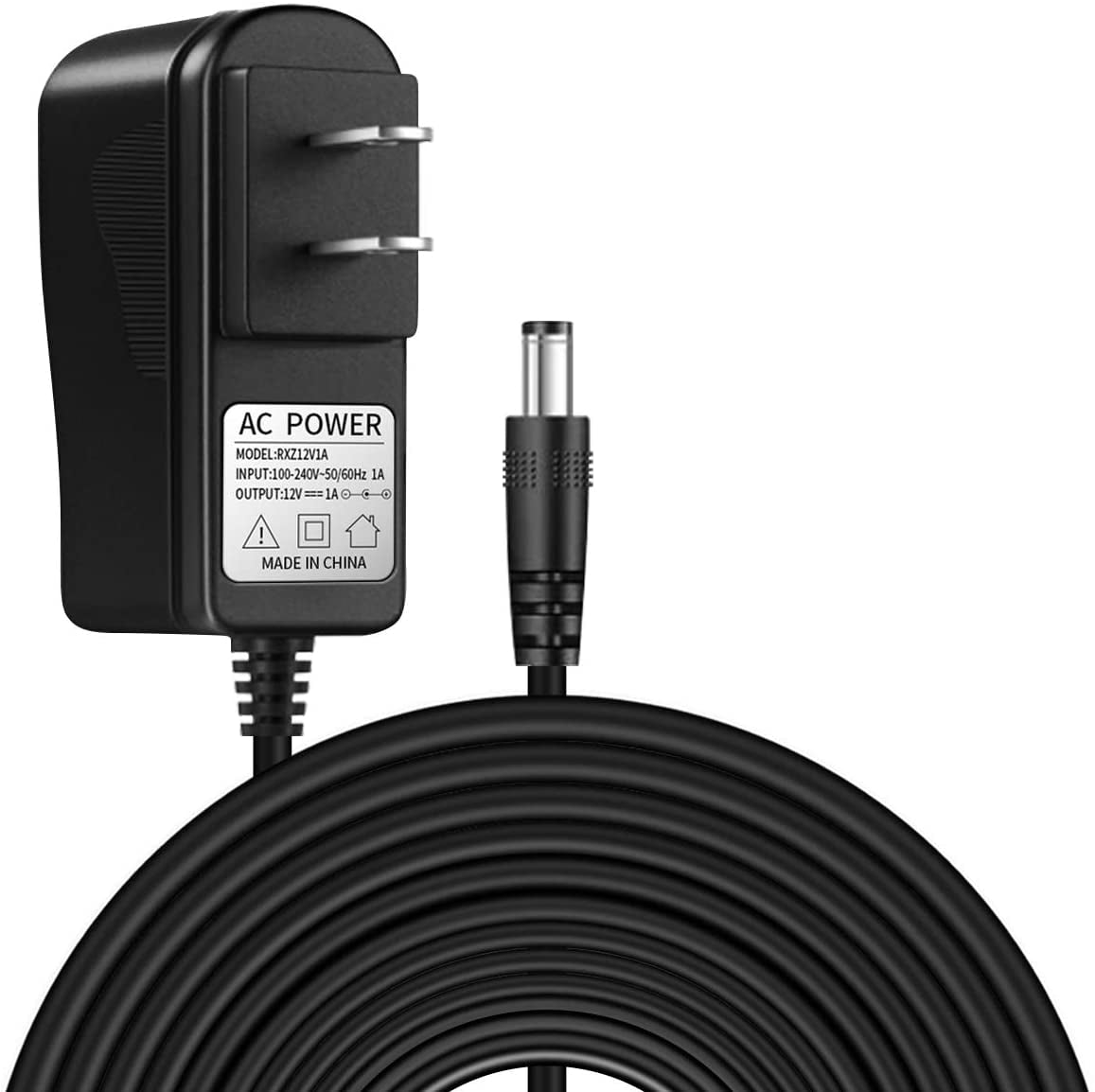 OHWOAI 100240V Power Supply for Security Camera,12V 1A Surveillance