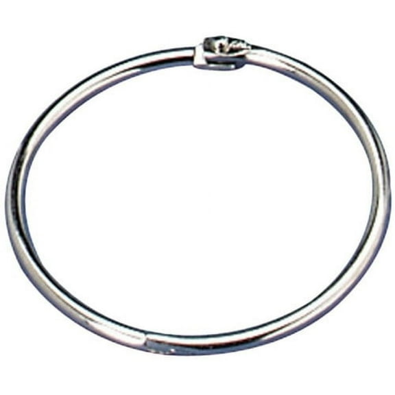 Officemate, OIC99703, Loose-Leaf Book Rings, 100 / Box, Silver