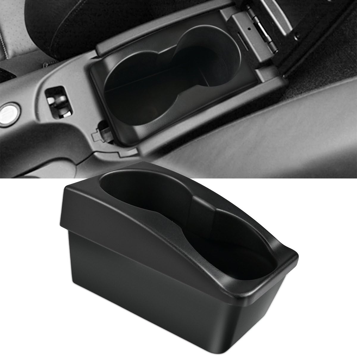 Porsche Cup Holder For 996 911 / 986 Boxster - Includes 12oz Adapter 13 thumbnail image