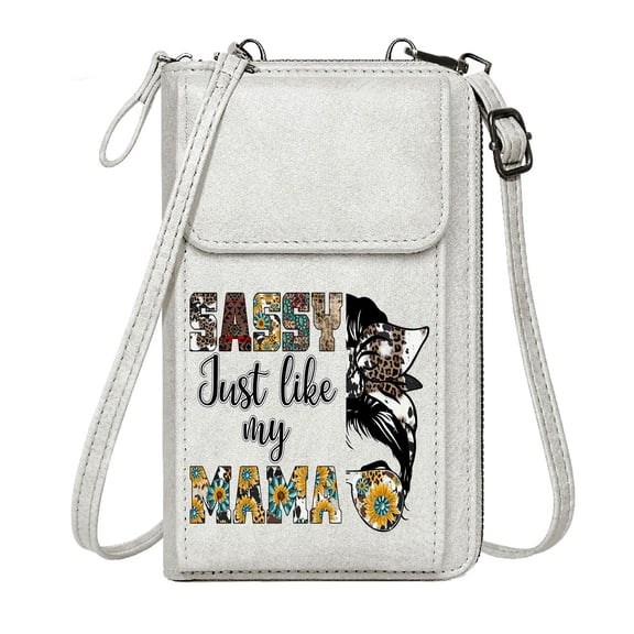 OIDERY Card Wallets Purse Cell Phone Purse with Zipper Sassy Maternal Leopard print Season Gifts Cute Stylish Elegant Accessory