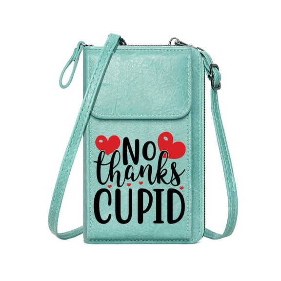 OIDERY Card Wallets Purse Women’s RFID Clutch Purse Minimalist Design Heart Arrangement Red and Black Cute Stylish Elegant Accessory Travel Rfid Safe