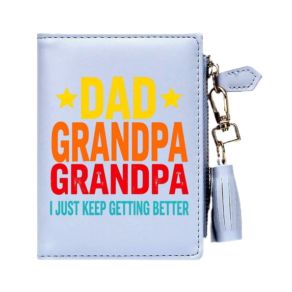 OIDERY Custom Design Small Wallets for Women Bifold Slim Coin Purse Zipper ID Card Holder PU Leather Gift for Family,Friends