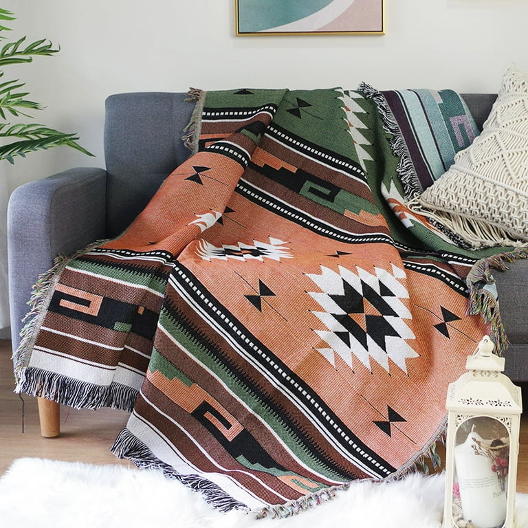 Southwest Reversible Cotton Pillow Cover Southwest Reversible Cotton Pillow Cover