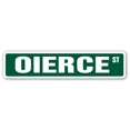 thumbnail image 1 of OIERCE Street Sign Childrens Name Room Sign | Indoor/Outdoor |  36" Wide, 1 of 5