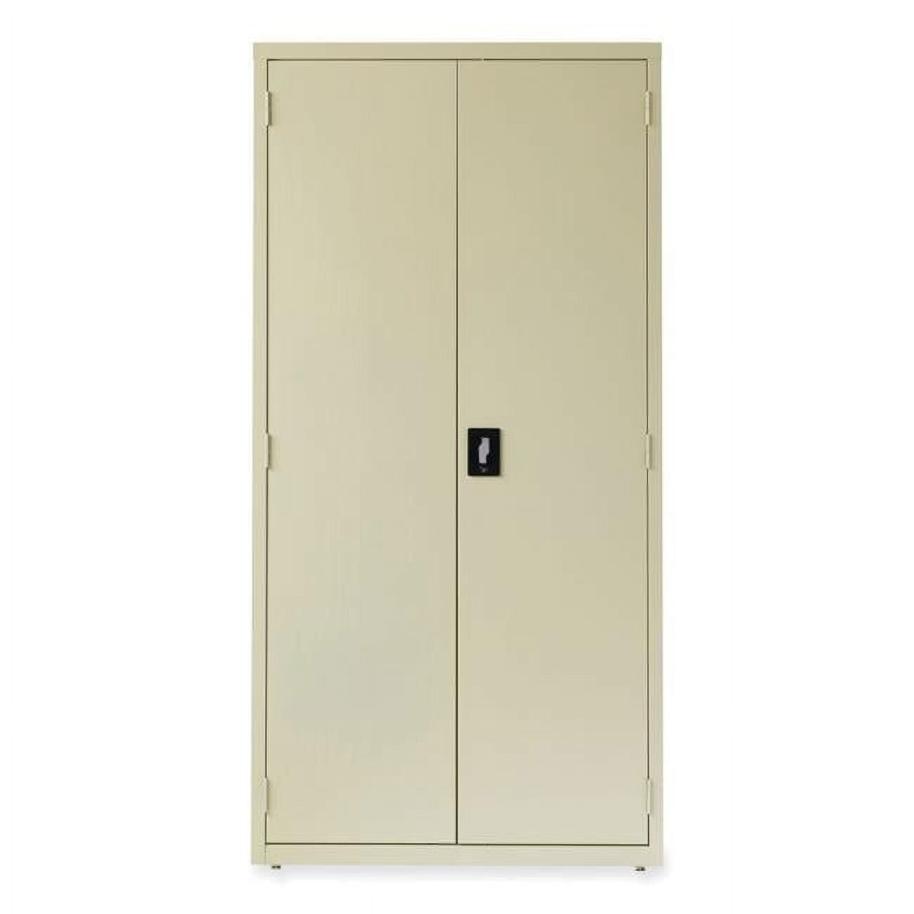 Putty Lockable Steel Office Cabinet with Adjustable Shelving