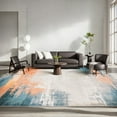 thumbnail image 1 of OIGAE Area Rugs for Living Room 5'x 7' Modern Machine Washable Rugs Distressed Abstract Rug for Bedroom Dining Room Office, 1 of 8