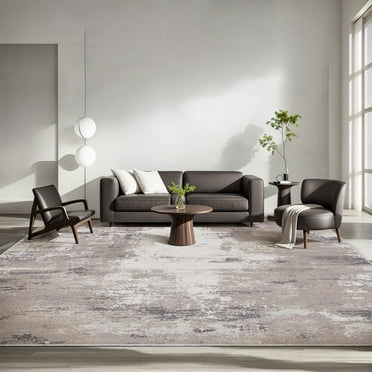 OIGAE Machine Washable Rug - 5'x 7' Low-Pile Area Rug Non-Shedding Foldable Abstract Modern Rugs, Stain Resistant Anti Slip Backing Rugs for Living Room, Bedroom, Dining Carpet Home Decor