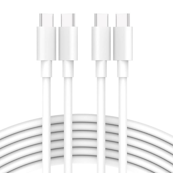 OIITH Upgraded 100W Fast Charging Cord Type C 10 ft, Type-C Charges Compatible with S23 S22 S2 Iphone 15, iPad Pro, Macbook, 2-Pack