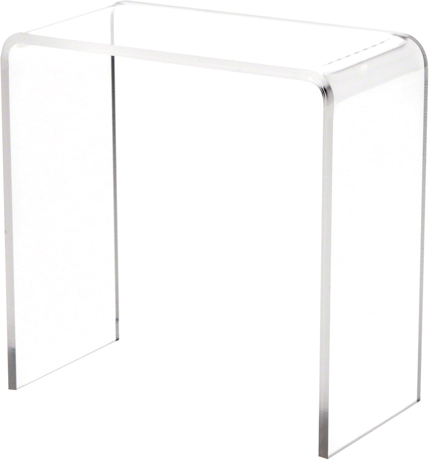 OIKMOINB Clear Acrylic Vertical Rectangular Display Riser 10