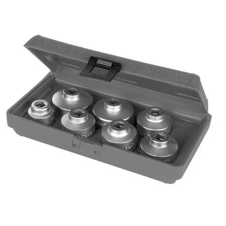 Performance Tool W54085 Oil Cartridge Socket Set (24, 27, 29, 30, 32, 36 and 38mm Sizes)