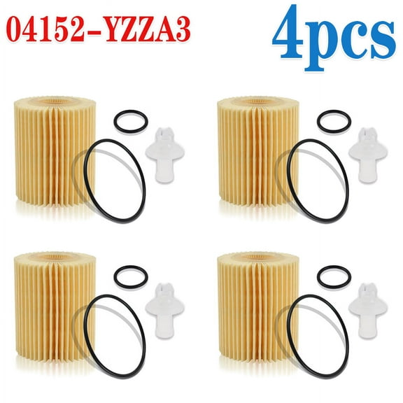 OIL FILTER (4 pack) For LEXUS 2006-2017 IS250 IS350 (2WD) 04152-YZZA3