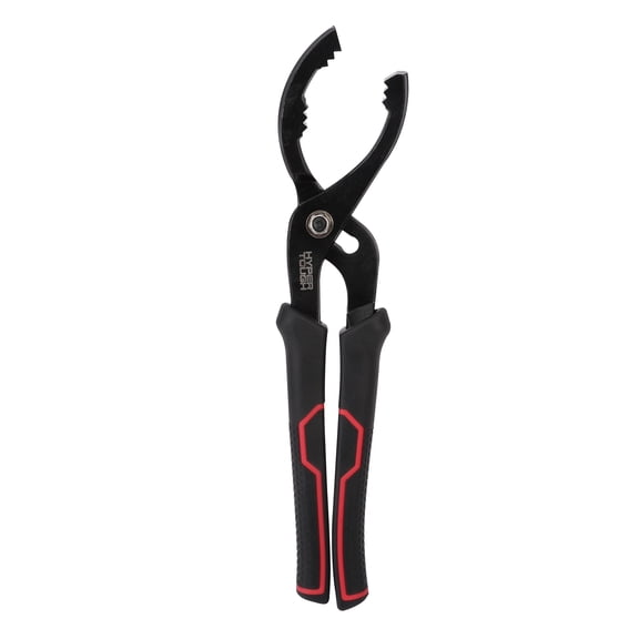 Hyper Tough Adjustable Jaw Oil Filter Wrench, Heavy Duty, Carbon Steel, Filters 2-1/2 to 4-5/8 inch