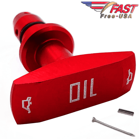 OIL HANDLE RED
