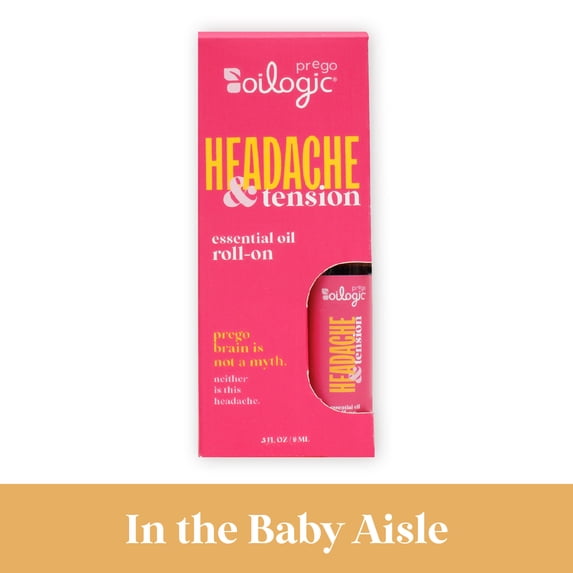 Oilogic Pregnancy Headache Essential Oil Roll-on, 9ml