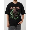 thumbnail image 1 of OIMCCIV Unisex Casual Loose T-shirt Scary Graffiti Printing Crew Neck Short Sleeve T-Shirt, 1 of 7