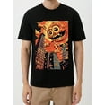 thumbnail image 1 of OIMCCIV Unisex Casual T-shirt Evil Sun Printing Crew Neck Graphic Tee with Short Sleeves T-Shirt, 1 of 6
