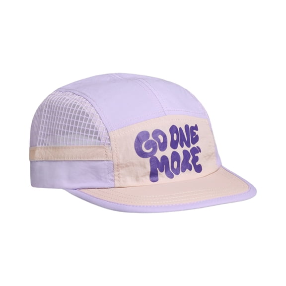 OIOLOYJM Mesh 5 Panel Baseball Cap Summer Short Brim Hats for Men Women Breathable Lightweight Outdoor Workout Hat Umpire Cadet Athletic Running Cap Purple