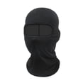 thumbnail image 1 of OIOLOYJM Ski Mask for Men Breathable Stretch Sun Protection Cycling Balaclava Face Cover UV Protection Knit Lightweight Outdoor Running Biking Hood Black, 1 of 3