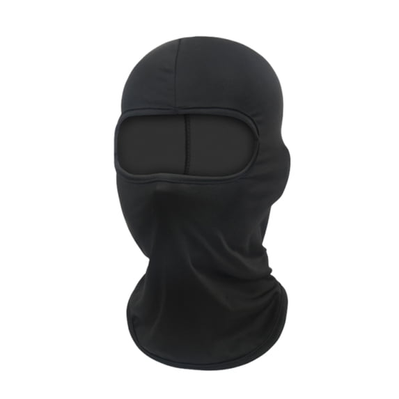 OIOLOYJM Ski Mask for Men Breathable Stretch Sun Protection Cycling Balaclava Face Cover UV Protection Knit Lightweight Outdoor Running Biking Hood Black