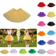 thumbnail image 1 of OIOLOYJM Tutu for Women Adults Halloween Happy Ballet Multi-Layer Tulle Skirt Christmas Performance Non See-Through Fluffy Holiday Party Dress Gold 1 US-XS, 1 of 6