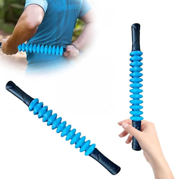 OITY 13 Roller Massage Stick Deep Tissue Muscle Roller for Calves Recovery Portable Foam Roller for Legs Back Shoulders Neck Sports Massage Roller Stick