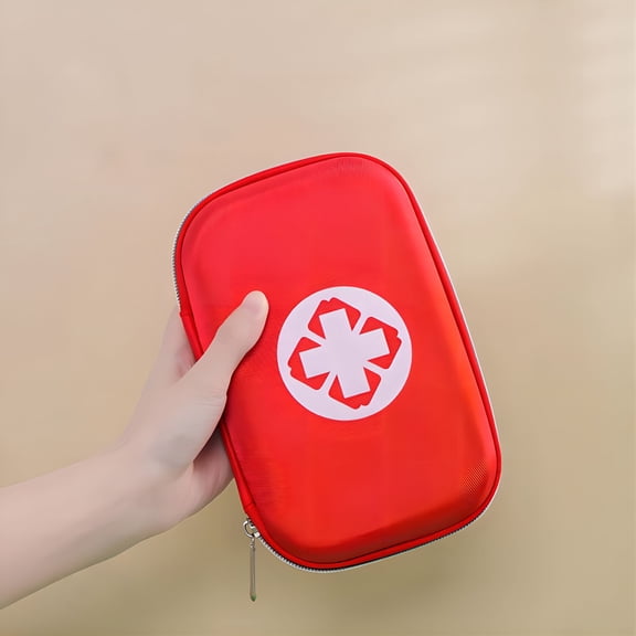 OITY 2026 New Mini First Aid Kit,Empty First Aid Bag,Mini Portable Medical Bag First Aid Pouch for Car Cycling Marathon Running Outdoor Camping Hiking Travel Emergency