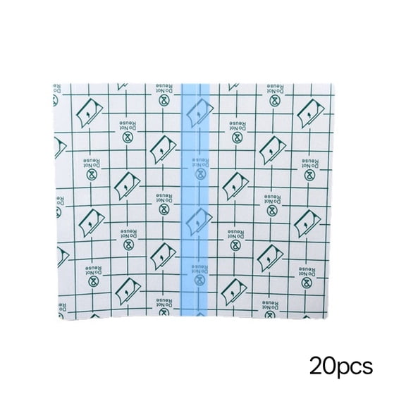 OITY 20Pcs Shower Covers,9 X 9Inch Picc Line Shower Cover Incision Stitches Wound Shower Protector Heart Monitor Waterproof Bandage Dressings Protection for Showering After Surgery