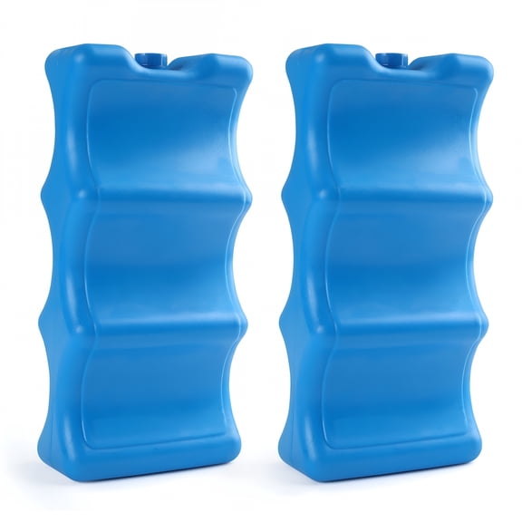 OITY 2Pcs Ice Packs for Coolers,Lunch Box Ice Packs,Freezer Packs for Lunch Boxes,Insulated Contoured Freezer Pack for Lunch Boxes,Reusable
