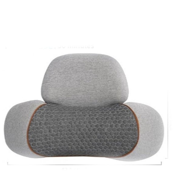 OITY 3-In-1 Rechargeable Neck Massager Pillow with Heat,Vibration&Traction,Deep Tissue Pain Relief,Neck Hump Corrector&Cervical Support for Home Office Travel(Dark Gray)