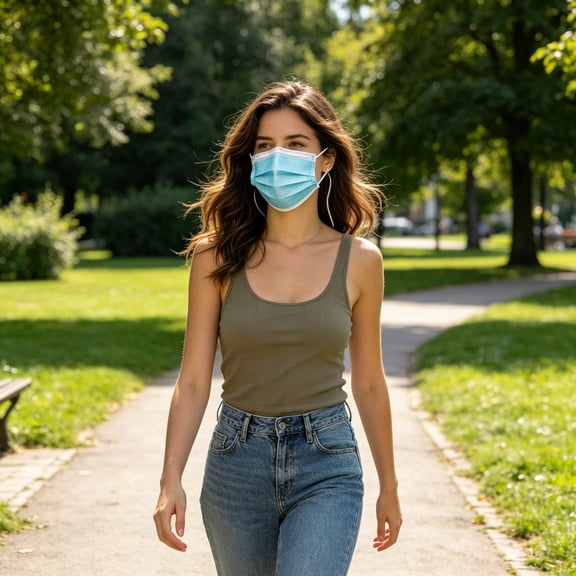 OITY 3-Ply Disposable Face Masks,Soft on Skin,Pack of Blue Masks with Elastic Earloops (250 Masks)