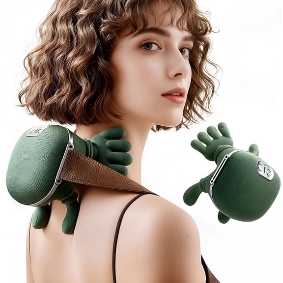 OITY Bionic Hand Heating Massage Device, 3D Simulated Human Hand Design, Gentle Soothing Heat & 3-Speed Settings for Neck and Shoulders, Back, Arms, Legs, and Glutes