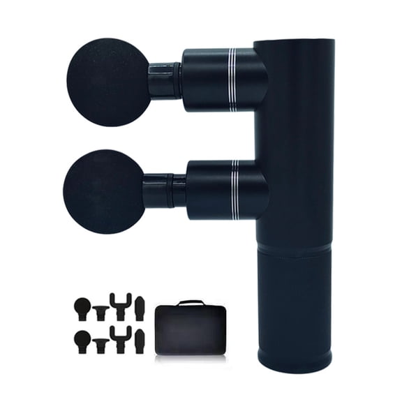 OITY Double Head Deep Tissue Percussion Muscle Massage Gun for Neck,Back,Legs and Full Body Muscle Relaxation After Workout and Exercise