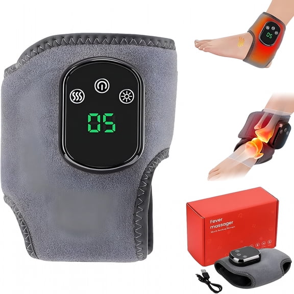 OITY Electric Foot Massagers, Wireless 3 in 1 Neuropathy Foot Massager with 3 Vibration Modes, 5 Heat Levels for Both Father And Mother, Ankle Massager for Pain Relief