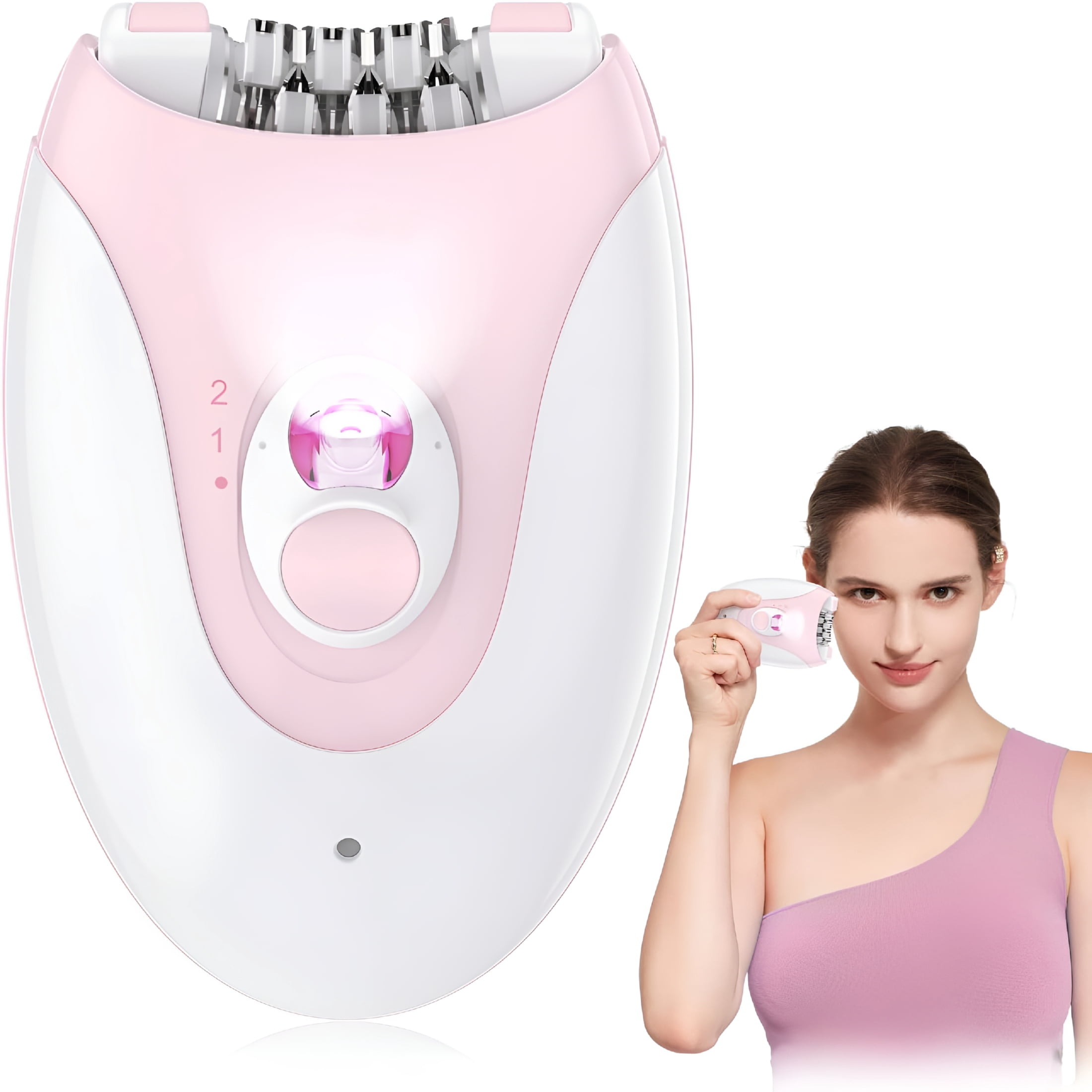 OITY Epilator for Women Facial Hair Removal Rechargeable,2 Speeds Hair ...