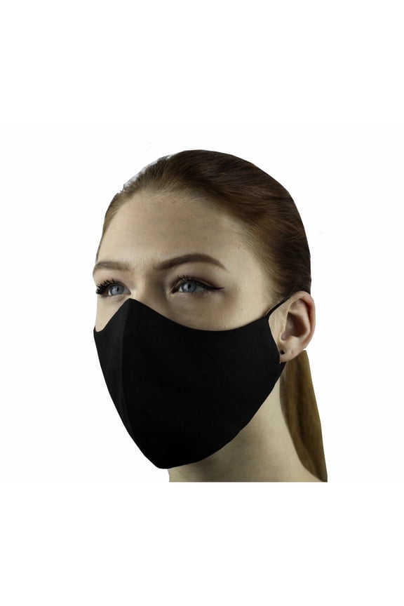 Face Mask Triple Layers 100% Cotton Washable Reusable with Filter Pocket Unisex Cloth Masks for Adults Washable